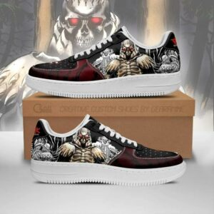 Berserk Skull Knight Air Force 1 Sneaker, Mixed Manga Anime Shoes