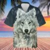 Wolf Symbol Native American Hawaiian Shirts